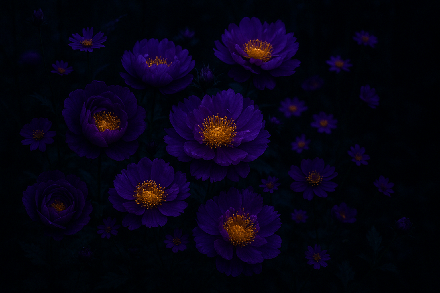 brighten the purple hues